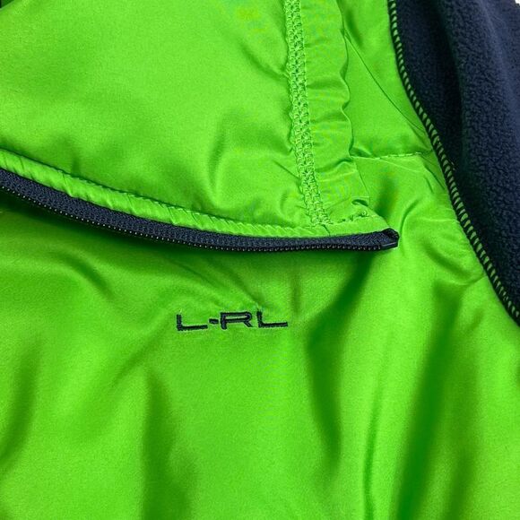 Lauren Ralph Lauren active green and blue full zip jacket size XL - Picture 11 of 16